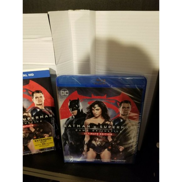 DC BATMAN SUPERMAN DAWN OF JUSTICE BLU RAY dvd movie 3 disc set - Picture 5 of 5